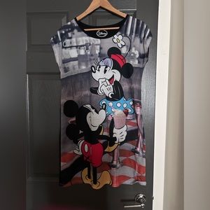 Y2K Disney T Shirt Dress